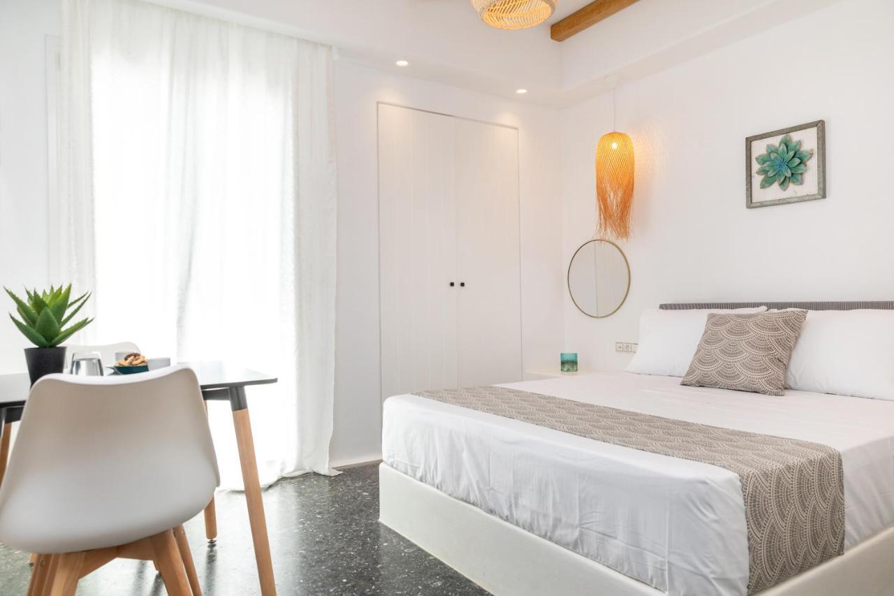 Naxos Downtown Apartments & Suites Naxos City Exteriér fotografie